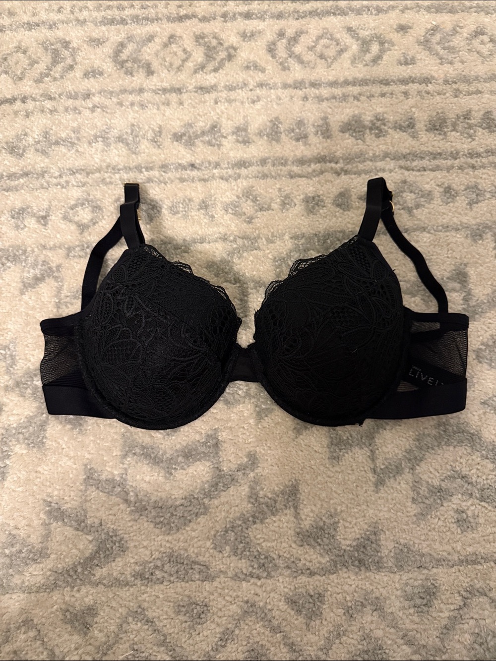 Black Lace Lively Bra